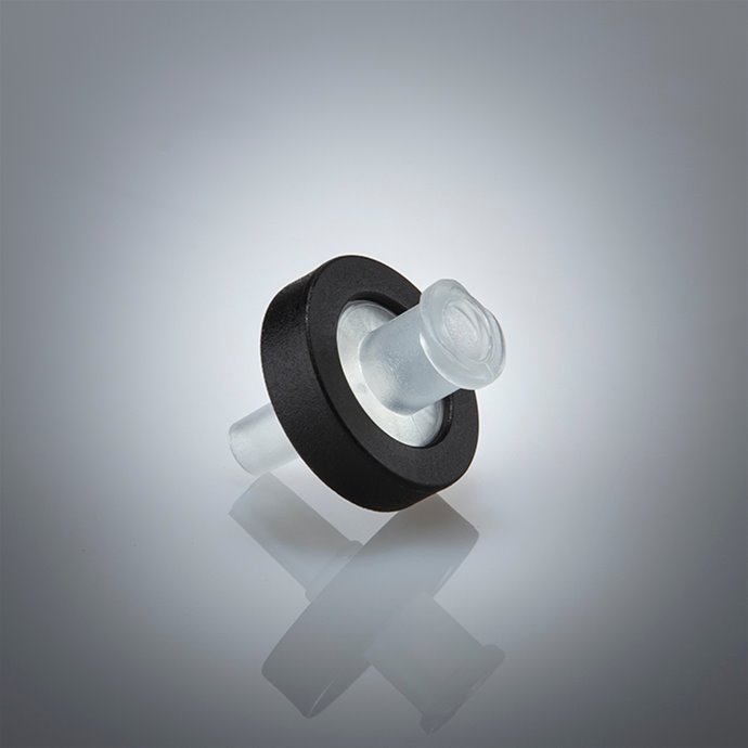 Syringe Filter, PVDF, 13mm*0.22µm, Black Hydrophobic